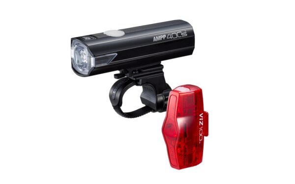 Laternakomplekt - Cat Eye AMPP400S/ViZ100 (USB-C/USB-C)
