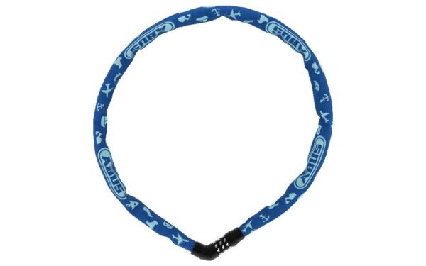 Lukk - ABUS Steel-O-Chain 4804C/75 Blue Symbols